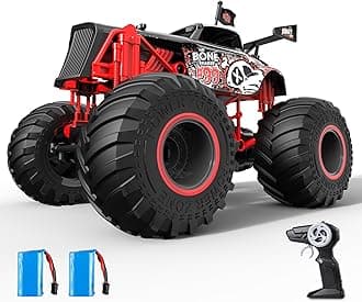 Remote Control Car for Kids 2.4Ghz 1:14 Remote Control Monster Truck 50+ mins 15 km/hGift for Kids (Bone 99)