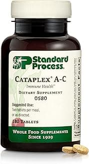 Cataplex A-C - Whole-Food Immune Support with Antioxidant Vitamin C, Vitamin A, Magnesium Citrate, Nutritional Support, Sunflower Lecithin, Buckwheat, Oat Flour - 180 Tablets