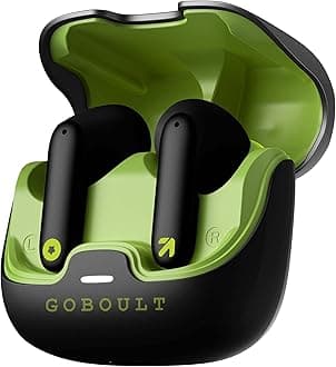 Z40 True Wireless in Ear Earbuds with 60H Playtime, Zen™ ENC Mic, Low Latency Gaming, Type-C Fast Charging, Made in India, 10mm Rich Bass Drivers, IPX5, Ear Buds TWS (Black)