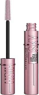 New York Lash Sensational Sky High Washable Mascara Makeup, Volumizing, Lengthening, Defining, Curling, Multiplying, Buildable Formula, True Brown, 1 Count