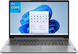 Lenovo Ideapad Laptop, 15.6" Touchscreen FHD Computer, Intel 6-Core Processor, 24GB DDR4 RAM, 1TB PCIe SSD, WiFi 6, Type-C, HDMI, Cloud Grey, Windows 11 Home