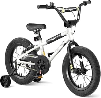 67i BMX Toddler Bike with Training Wheels 12/14/16 Inch Kids Bicycle Boys Girls Age 3-8 Durable Steel Frame Adjustable Seat Coaster Brake Bicicleta para Niños