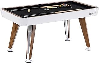 Hall of Games Billiard Tables Multiple Styles, Pool Tables with Preassembled Playfields and Complete Billiard Accessory Sets, Perfect for Family Game Rooms