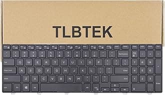 TLBTEK Keyboard Replacement Compatible with Dell Inspiron 15-3000 15-5000 17-5000 15-7000 15-7557 15-7559,i3541 i3542 i3543 i3551 i3552,Latitude 15 3550 3560,Vostro 15 3546 3549 Series Laptop
