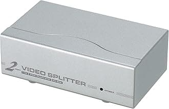 2-Port 350 MHz VGA Video Splitter VS92A (Silver)