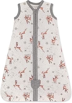 Burt's Bees Baby unisex-baby Beekeeper Wearable Blanket, 100% Organic Cotton, Swaddle Transition Sleep Bag