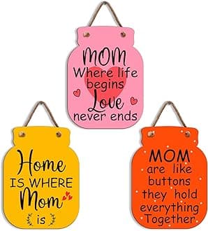 Sehaz Artworks Wooden Wall Hangings for Home Decoration | Stylish Wall Decor for Living Room | Decorative Items - 30 Cm