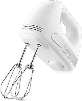 CuisinartHM-3 Power Advantage 3-Speed Hand Mixer, White