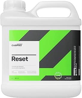 Reset - Intensive Car Wash Shampoo Perfect for Ceramic Coating & Nanotechnology Based Sealants and Coatings, pH-Neutral - 4 Liter (135oz)
