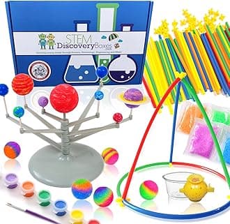 STEM Discovery Box 9 Month Subscription with 27 Total STEM Projects - Educational Science Technology Engineering Learning Lab - Kids Experiment Activity Build Sets - Girls & Boys Children Age 7 - Teen