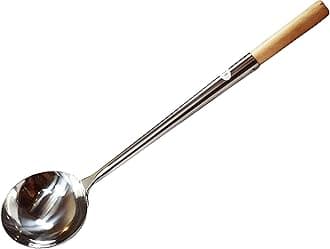 Sunrise Commercial Grade Wok Ladle 18.5" (#2) w/Pin