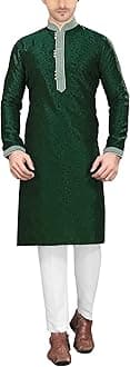 SK115 Men's Kurta Pajama Set Indian Traditional Party Wear Outfit
