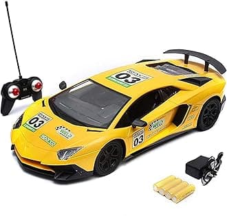 WizToy Italian Sports Remote Control Car (3 Months Warranty) with High Speed, LED Light & USB Charging RC Car Toy for Kids Boys & Girls of 3-10 Years Age