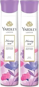 Yardley London Morning Dew Deodorant Spray Combo For Women(Pack Of 2)