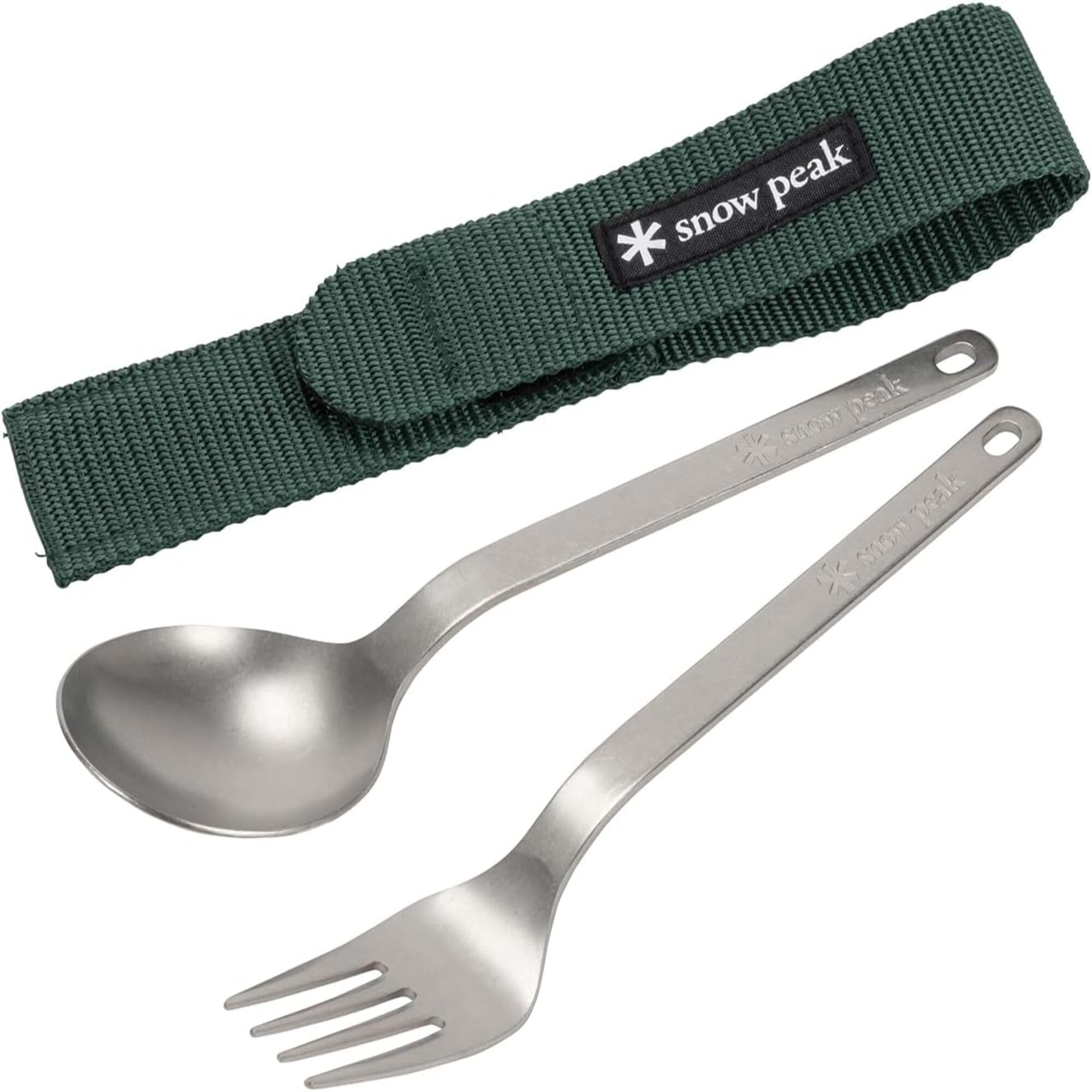 Titanium Fork & Spoon Set