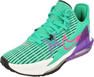 NIKE Lebron Witness VI Mens Basketball Trainers CZ4052 Sneakers Shoes (UK 11 US 12 EU 46, Clear Emerald Hyper Pink 300)