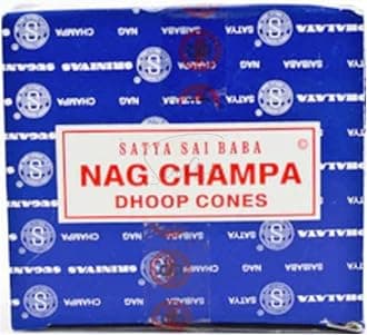 Satya Agarbatti Incense Cone x1 pack, used for Aromatherapy, Spa, Yoga, Weddings, Reiki, Meditation, Healing by SAMASIA