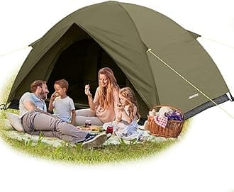 JAICOM Camping Tent, Ultralight Tent 2-4 People, Waterproof Dome Tent - Quick Assembly, Small Pack Size Bikepacking Tent for Outdoor, Hiking, Families, Camping, Festival