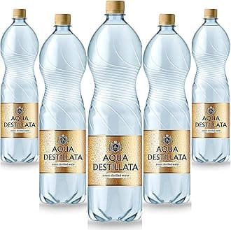 Distilled Water 7.5 Litres Steam Distilled Water Premium Quality Pack 5x1,5 L 100% Ultra Pure