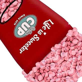 By The Cup Pink Wintergreen Canada Mints, 2.62 Pound Bag