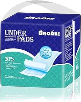 Incontinence Bed Pads Disposable Underpads for Adults, Children and Pets,Absorbency Disposable Bed Pads for Incontinence (36Lx23W,30Pads)