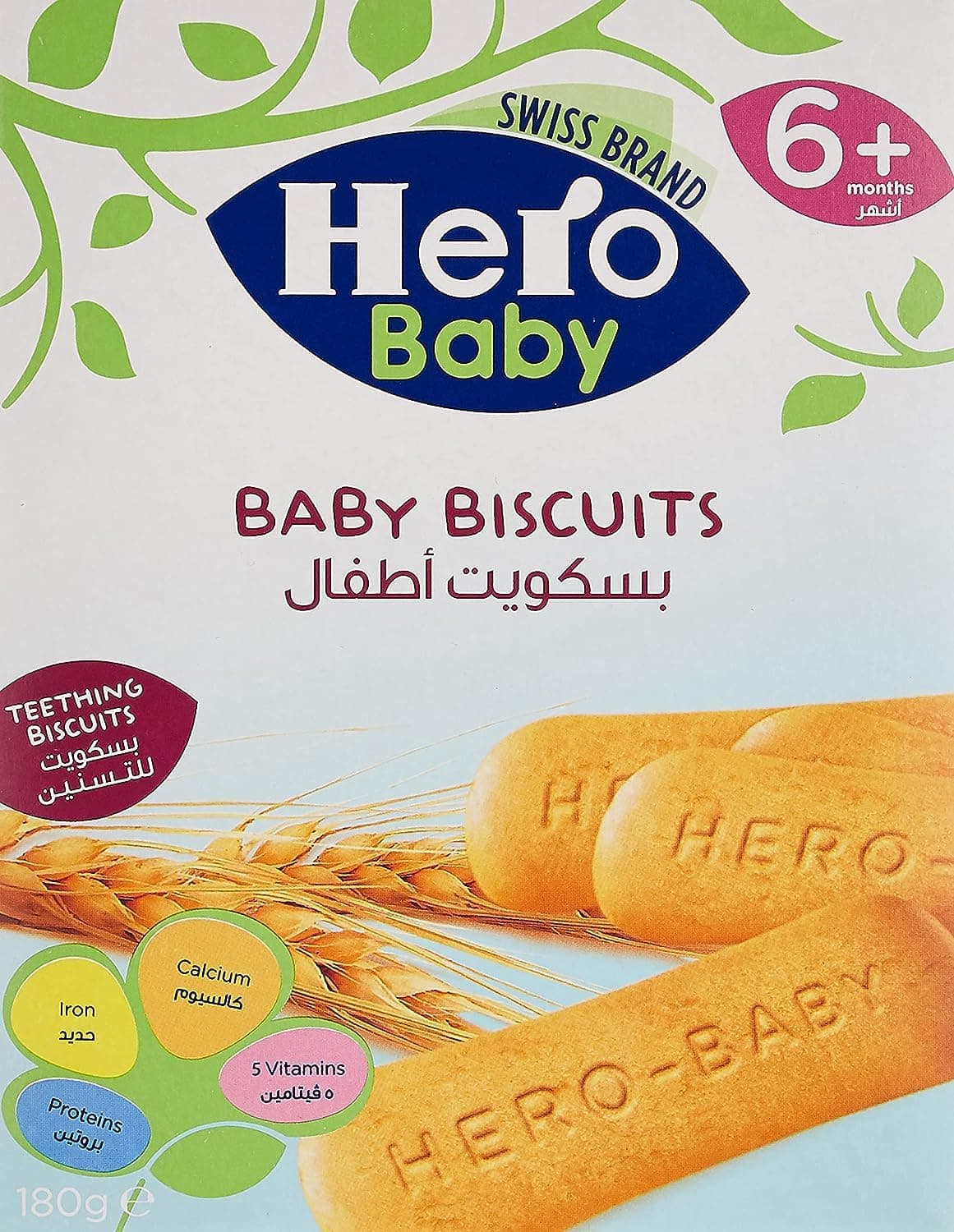 Biscuits For 6 Plus Months, 180G