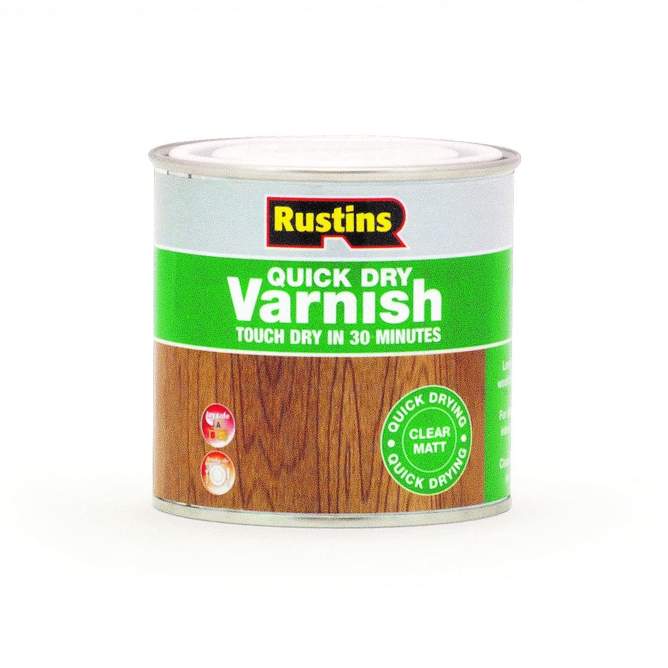 Rustins Quick Dry Varnish Clear Matt 250ml