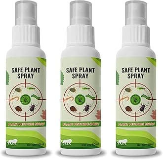 Safe Plant Spray Natural Pesticide For Plants Home garden With Nutrients|Controls Mealybugs,Fungal Attacks & Insects|Plant Protection spray All In One & Growth Booster For Home Garden ( Pack of 3 )