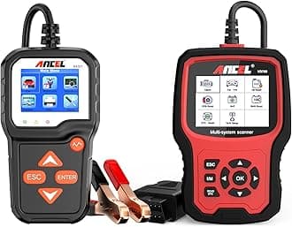 ANCELVD700 Full Systems Diagnostic Tool with ANCEL BA301 6V 12V Car Battery Tester
