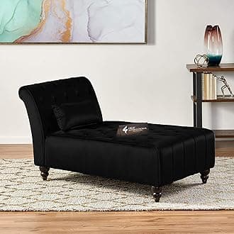 CRUZ INTERNATIONAL - online shopping-be ready ! Modern Settee/Lounger (Black)