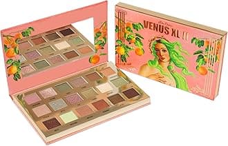 Lime Crime Eye & Face Palette, Venus XL II - 18 Highly Pigmented Matte and Metallic Shades of Earthy Tones in Pinks, Neutrals & Greens - Highly Pigmented Color & Easy to Blend - Mirrored Box