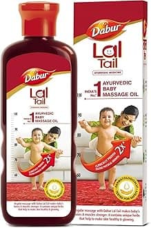 - Lal Tail : Ayurvedic Baby Massage Oil 500Ml|Clinically Tested 2X Faster Physical Growth For Stronger Bones And Muscles