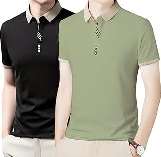 Lymio Polo T Shirt for Men || Men Casual T-Shirt || Available in Combo Packs (Polo-55-58)