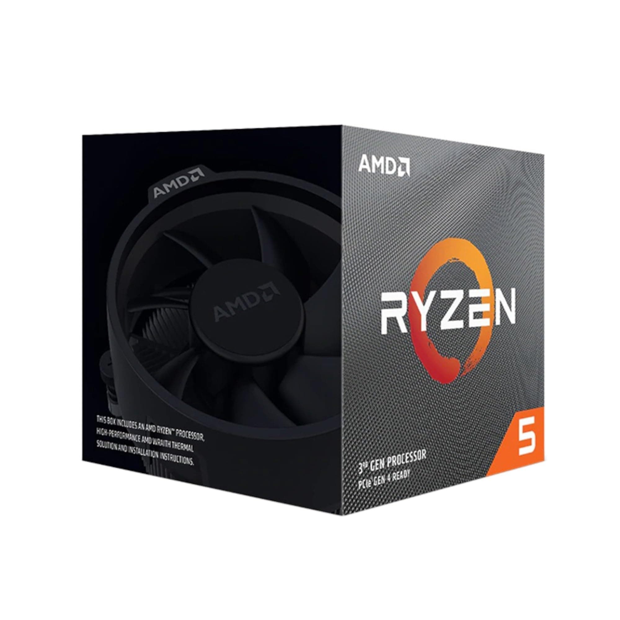 AMD Ryzen 5 3400G 4-core, 8-Thread Unlocked Desktop Processor with Radeon RX Graphics