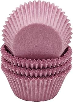 Premium Purple Greaseproof Cupcake Liners Muffin Paper Baking Cups Standard Sized, 100-Count