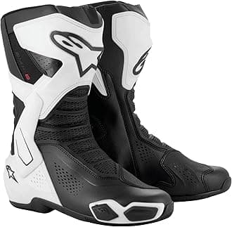 Alpinestars SMX-6 v3 Vented Motorcycle Boots, Advanced Ventilation, Superior Grip, Durable Design, High-Performance Comfort