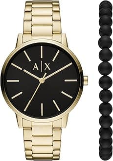 A|X Armani Exchange Men's Watch, Three-Hand Watches for Men
