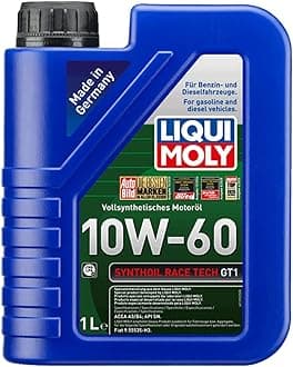 Liqui Moly Synthoil Race Tech GT1 1390 Engine Oil 10 W-60 1 Litre