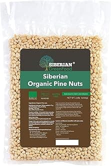 Pine Nuts Premium quality, vacuum pack by Siberian Green Food (1000gr / 35.3oz, Pine nuts)