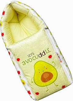 NEW COMERS3 in 1 Baby Bed, Sleeping Bag & Carry Nest, Outer Velvet Inner Cotton Baby Bedding for New Born & Infant, Portable Bassinet, for Baby Carrying & co Sleeping, Unisex Baby Sleeping Bed-815