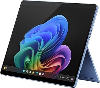 Surface Pro 2-in-1 Laptop/Tablet (2024), Windows 11 Copilot+ PC, 13" Touchscreen OLED Display, Snapdragon X Elite (12 Core), 16GB RAM, 1TB Storage, Sapphire