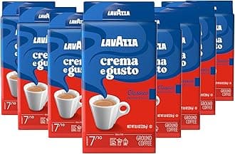 medium roast Crema e Gusto Ground Coffee 8.80 oz (Pack of 8)