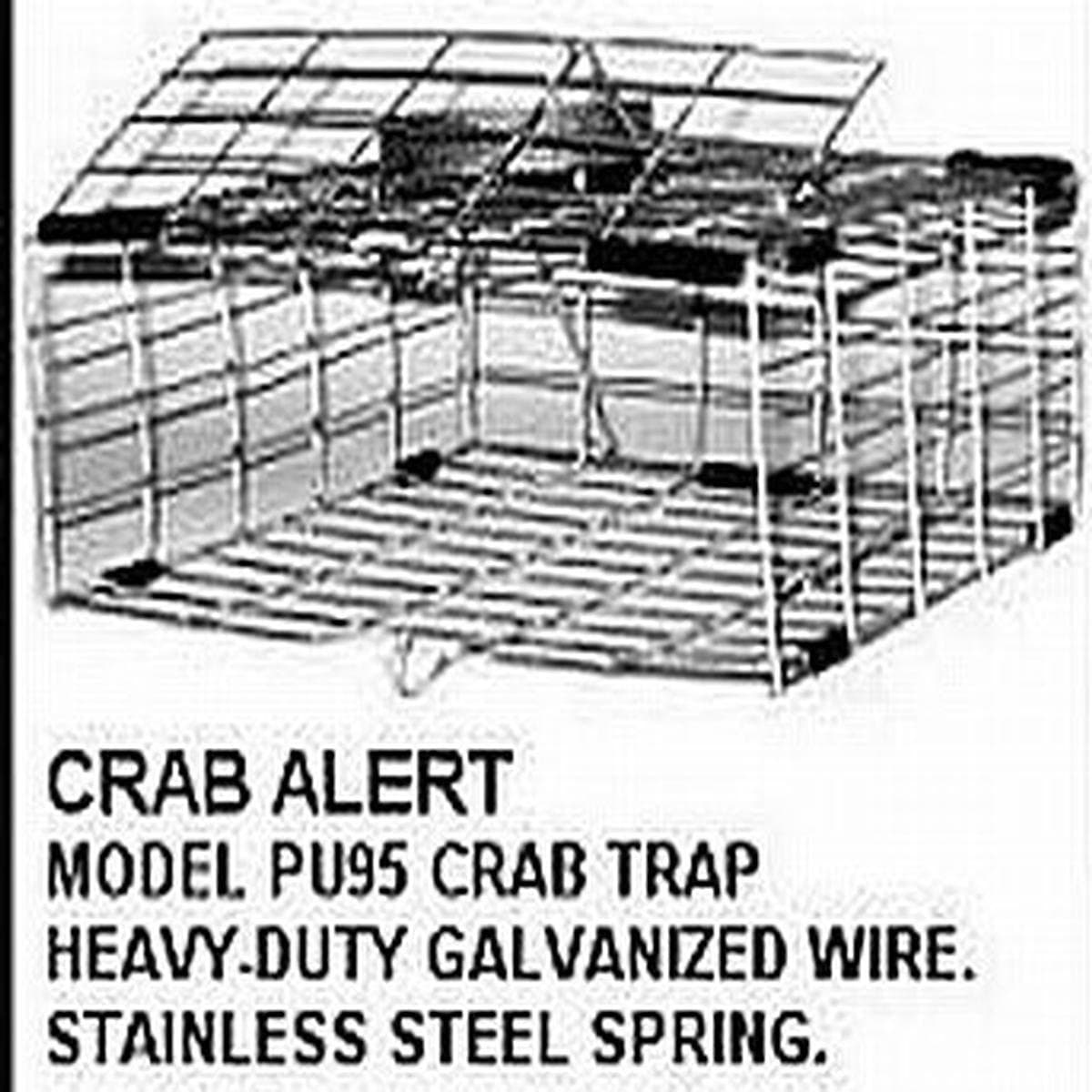 Cuba Automatic Pop Up Crab Trap, Silver