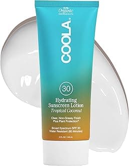 COOLA Organic Sunscreen SPF 30 Sunblock Body Lotion, Dermatologist Tested Skin Care For Daily Protection, Vegan And Gluten Free, 5 Fl Oz