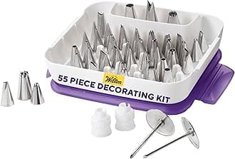 Master Decorating Tip Set, 55-Piece Tips, Cake Supplies