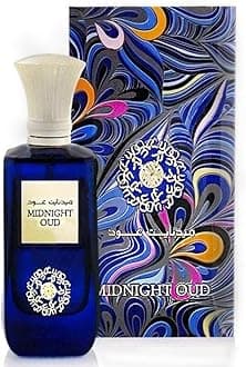 Midnight Oud 100ml For Him For Her Eau De parfum - Notes Bergamot Amber Leather Sandalwood aroma - collaboration between My Perfumes and Ard Al Zaafran Trading