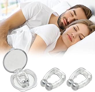 Anti Snoring Nose Clip Devices for Men and Women, Snoring stopper, Snore Free Magnetic Nose Clip, Snoring Solution Pack of 2