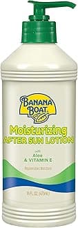 Banana Boat Moisturizing After Sun Lotion with Aloe and Vitamin E, 16Fl Oz, After Sun Care, Banana Boat After Sun Lotion, Sunburn Relief, 16Fl Oz