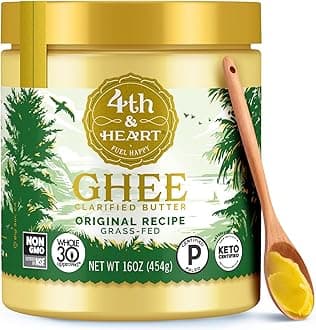 4th & Heart Ghee Clarified Butter, 16oz (454g)