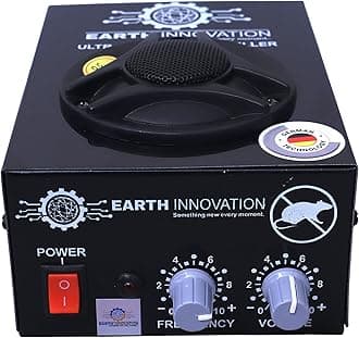 High Sonic Sound Advanced Ultrasonic Electronic Pest Repeller/Ultrasound Rat & Rodent Pest Repellent Wide Range Pest Repeller Covered Area Up to 1500 SQ (Made in India)